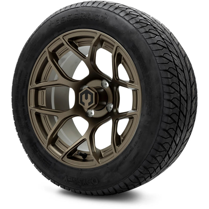 MODZ 14" Renegade Matte Bronze Wheels & Street Tires Combo