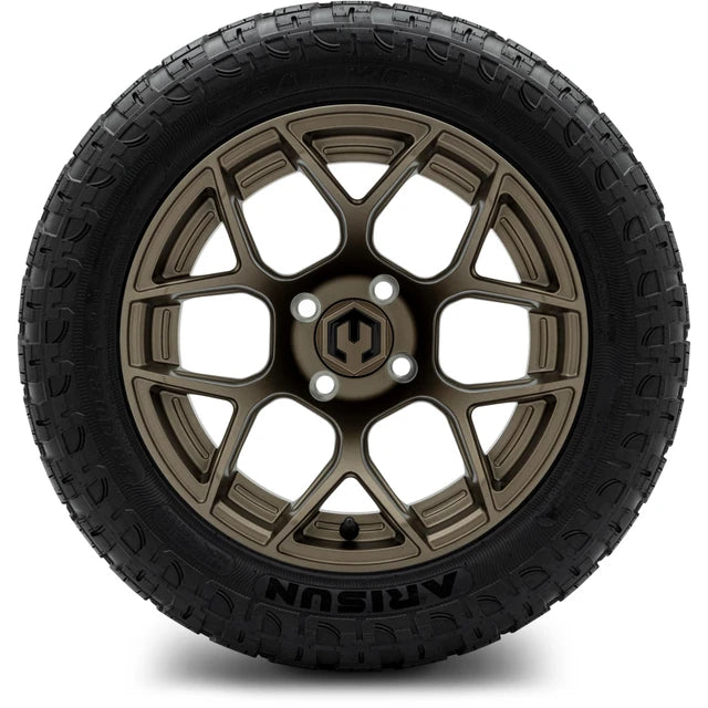 MODZ 14" Renegade Matte Bronze Wheels & Off-Road Tires Combo