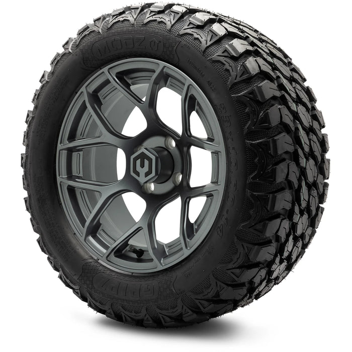 MODZ 14" Renegade Gunmetal Wheels & Off-Road Tires Combo
