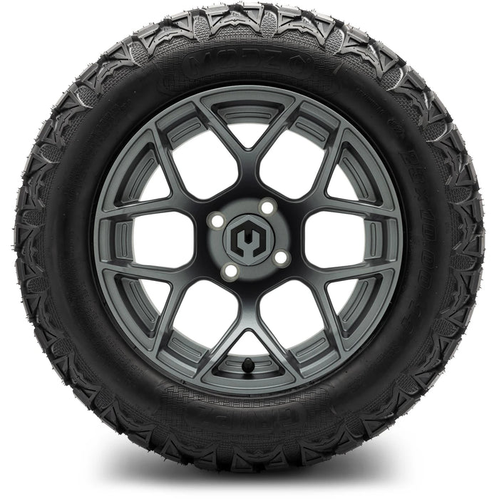 MODZ 14" Renegade Gunmetal Wheels & Off-Road Tires Combo