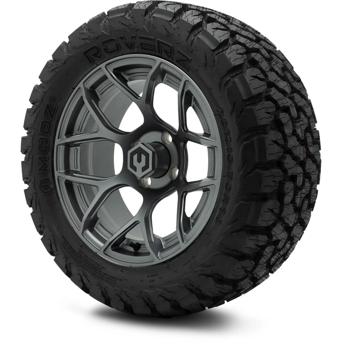 MODZ 14" Renegade Gunmetal Wheels & Off-Road Tires Combo