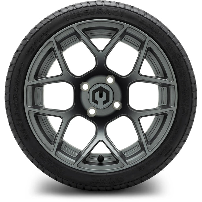 MODZ 14" Renegade Gunmetal Wheels & Street Tires Combo