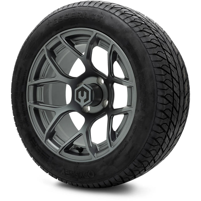 MODZ 14" Renegade Gunmetal Wheels & Street Tires Combo