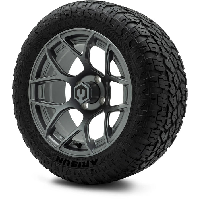 MODZ 14" Renegade Gunmetal Wheels & Off-Road Tires Combo