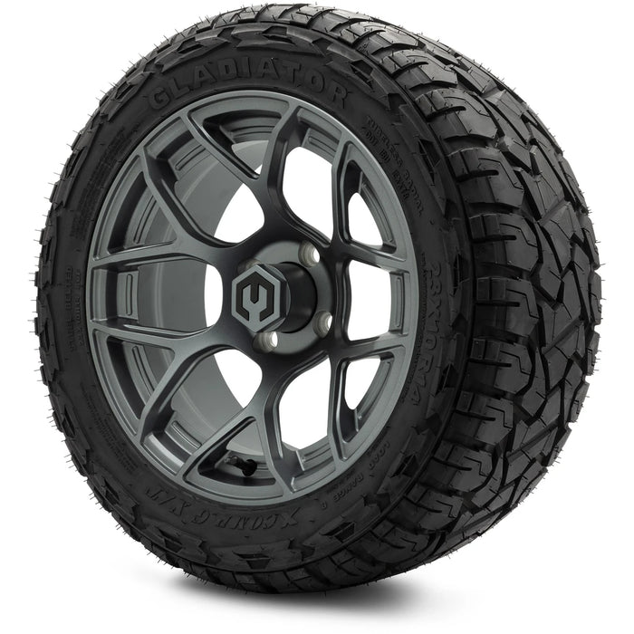 MODZ 14" Renegade Gunmetal Wheels & Off-Road Tires Combo