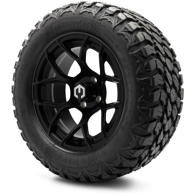 MODZ 14' Renegade Matte Black - Tire and Wheel Combo