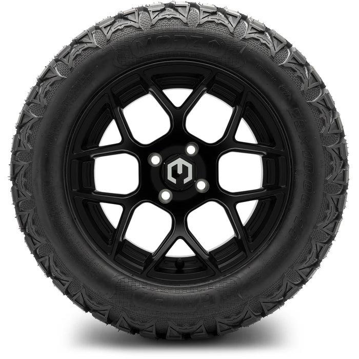 MODZ 14" Renegade Matte Black Wheels & Off-Road Tires Combo