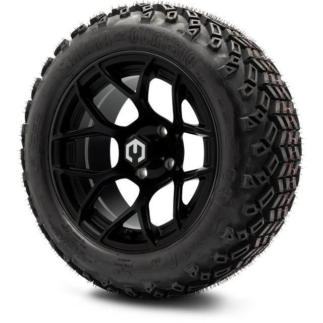 MODZ 14' Renegade Matte Black - Tire and Wheel Combo