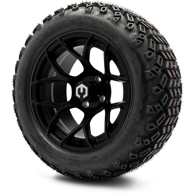 MODZ 14" Renegade Matte Black Wheels & Off-Road Tires Combo