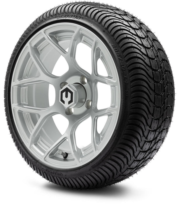 MODZ 14' Renegade Silver - Tire and Wheel Combo