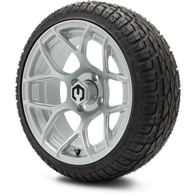 MODZ 14' Renegade Silver - Tire and Wheel Combo