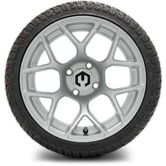 MODZ 14' Renegade Silver - Tire and Wheel Combo