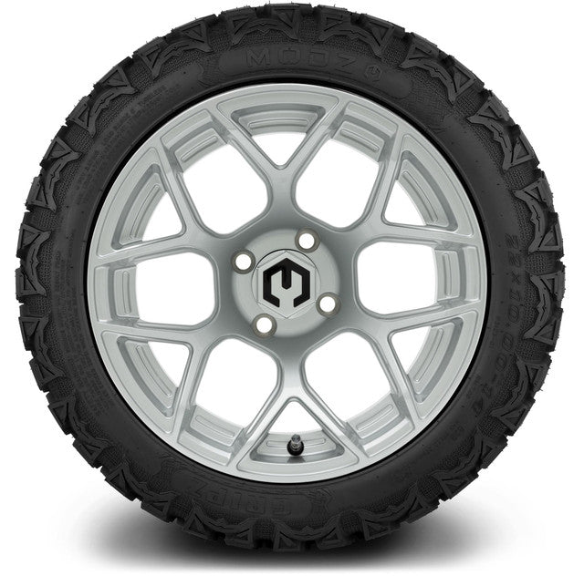 MODZ 14' Renegade Silver - Tire and Wheel Combo