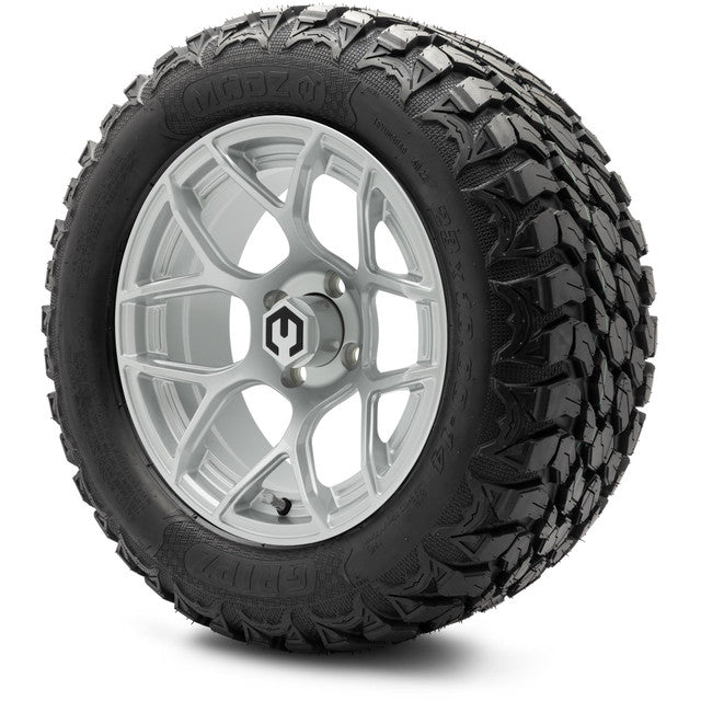 MODZ 14' Renegade Silver - Tire and Wheel Combo