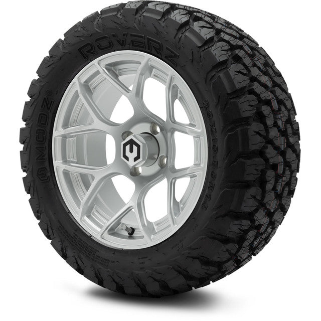 MODZ 14' Renegade Silver - Tire and Wheel Combo