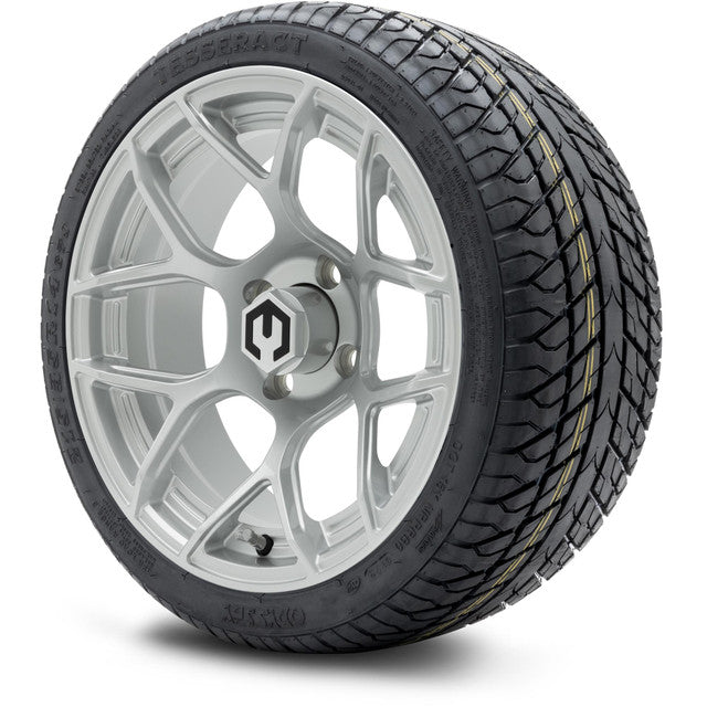 MODZ 14' Renegade Silver - Tire and Wheel Combo
