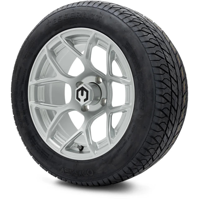 MODZ 14" Renegade Silver Wheels & Street Tires Combo