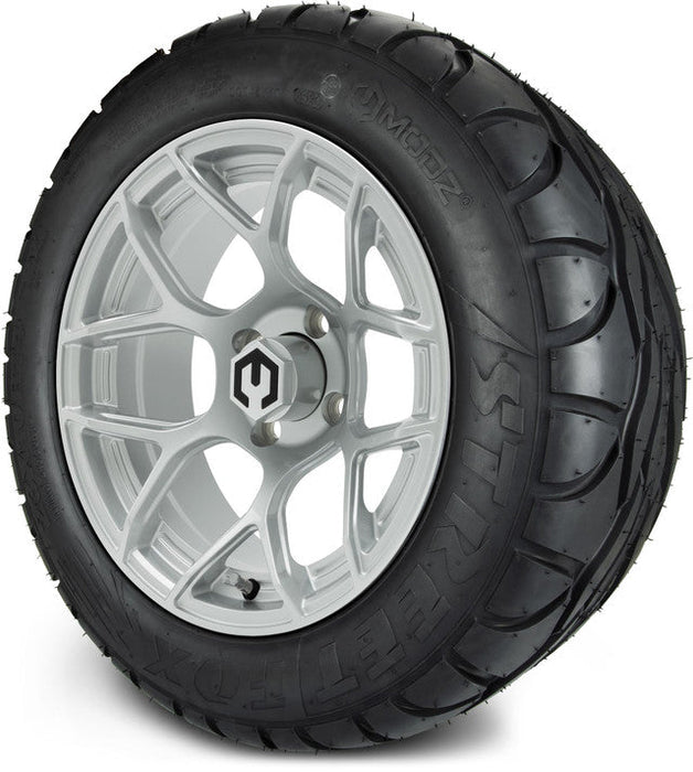 MODZ 14' Renegade Silver - Tire and Wheel Combo