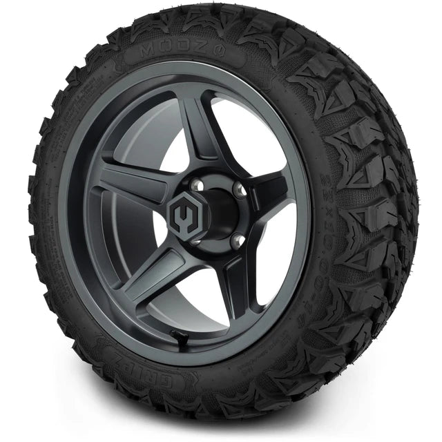 MODZ 14" Drift Gunmetal Wheels & Off-Road Tires Combo
