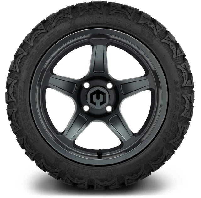 MODZ 14" Drift Gunmetal Wheels & Off-Road Tires Combo