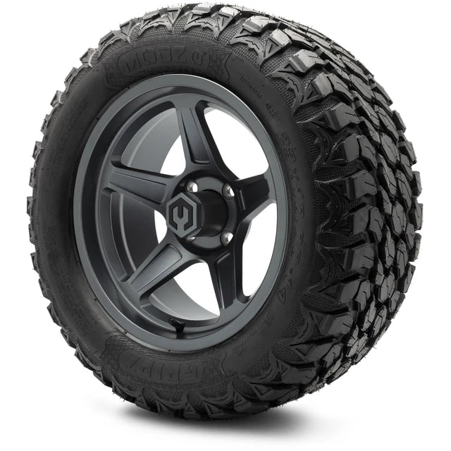 MODZ 14" Drift Gunmetal Wheels & Off-Road Tires Combo