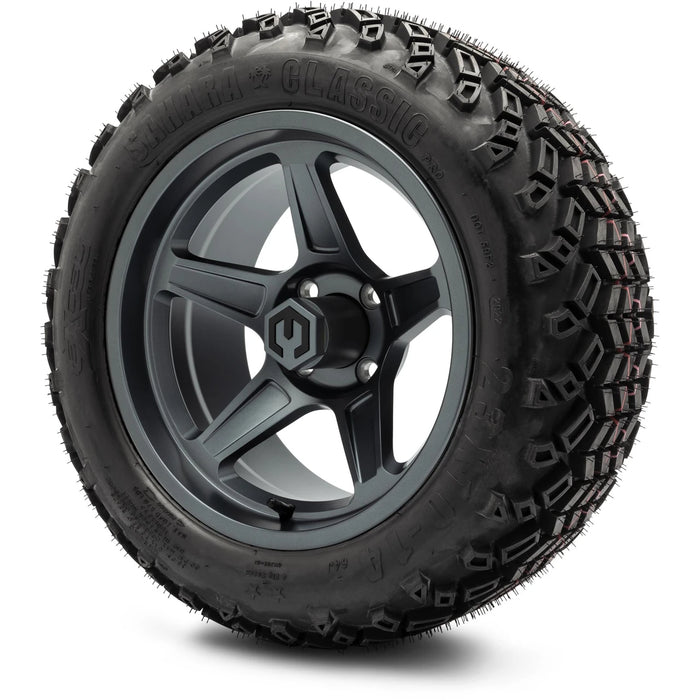 MODZ 14" Drift Gunmetal Wheels & Off-Road Tires Combo