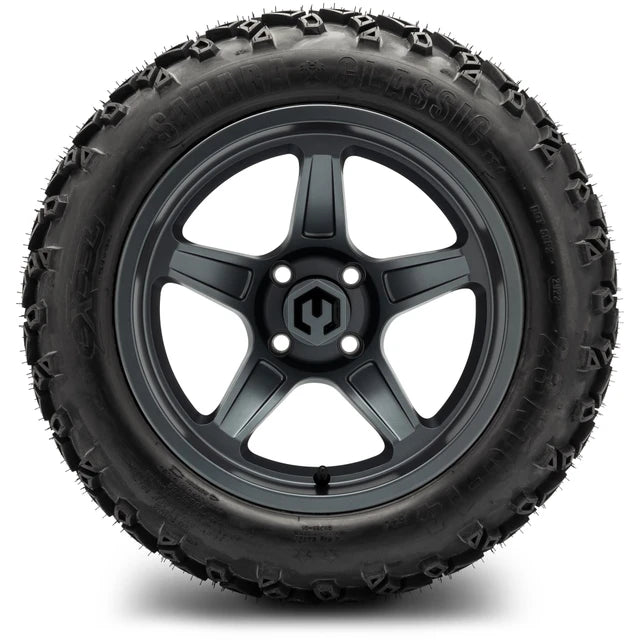 MODZ 14" Drift Gunmetal Wheels & Off-Road Tires Combo
