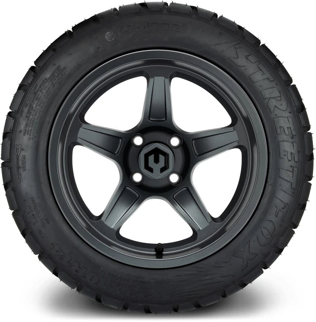 MODZ 14" Drift Gunmetal Wheels & Street Tires Combo