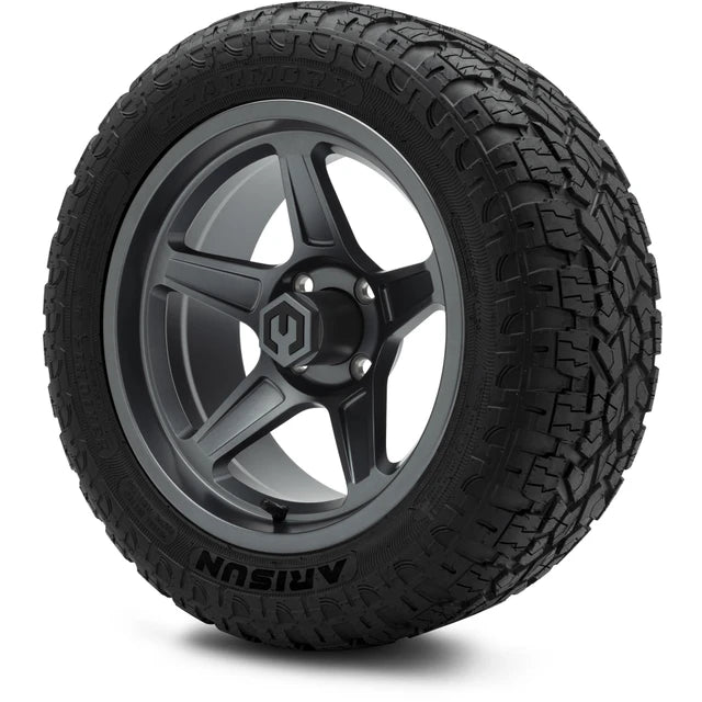 MODZ 14" Drift Gunmetal Wheels & Off-Road Tires Combo