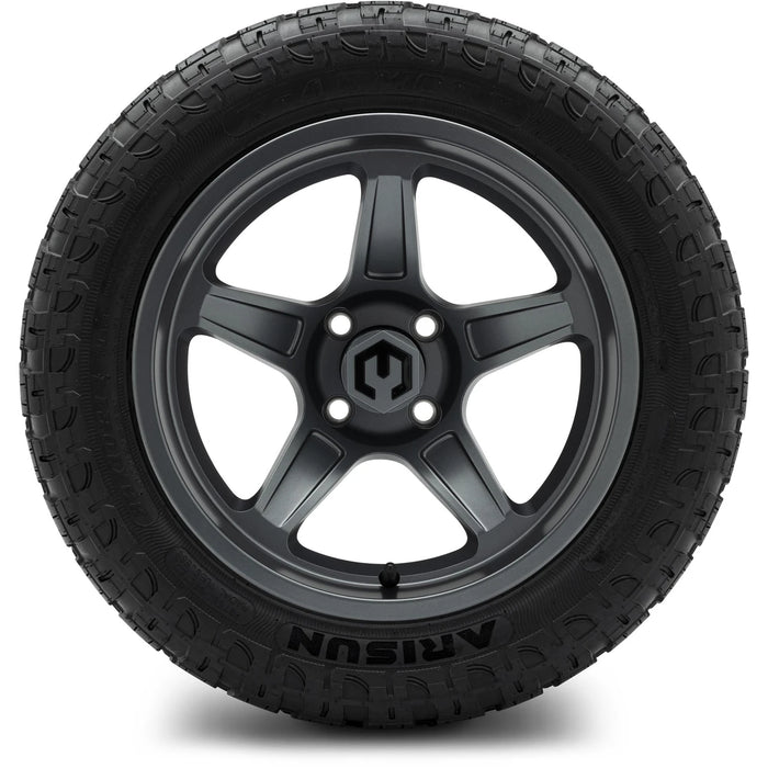 MODZ 14" Drift Gunmetal Wheels & Off-Road Tires Combo