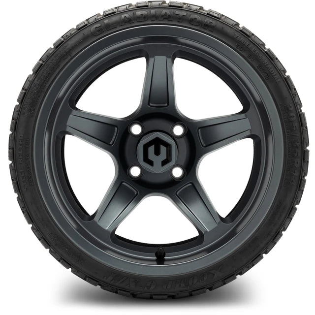 MODZ 14" Drift Gunmetal Wheels & Off-Road Tires Combo