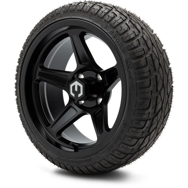 MODZ 14' Drift Matte Black - Tire and Wheel Combo
