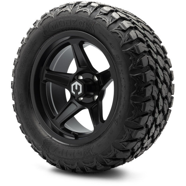 MODZ 14' Drift Matte Black - Tire and Wheel Combo