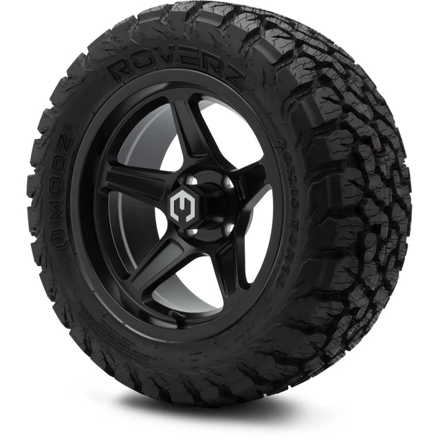 MODZ 14" Drift Matte Black Wheels & Off-Road Tires Combo