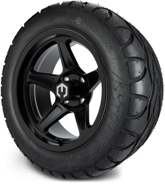 MODZ 14' Drift Matte Black - Tire and Wheel Combo