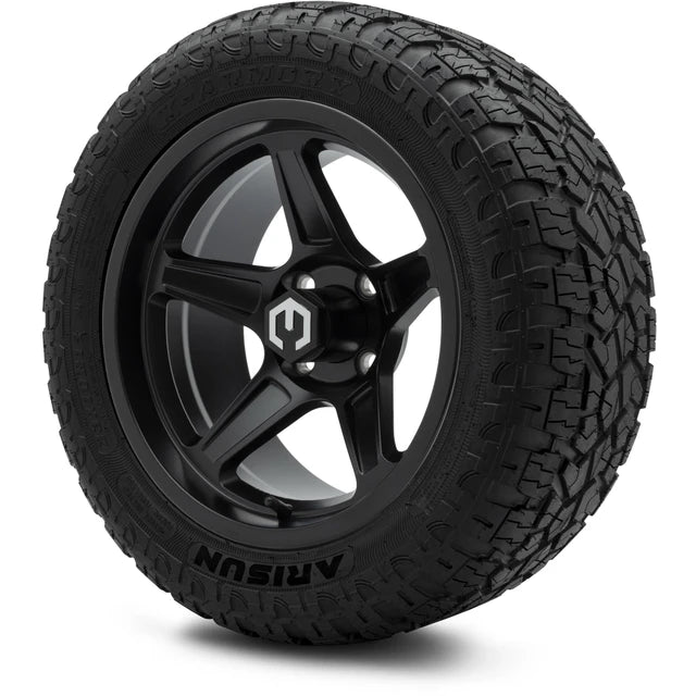 MODZ 14" Drift Matte Black Wheels & Off-Road Tires Combo
