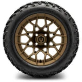 MODZ 14" Blitz Matte Bronze Wheels & Off-Road Tires Combo