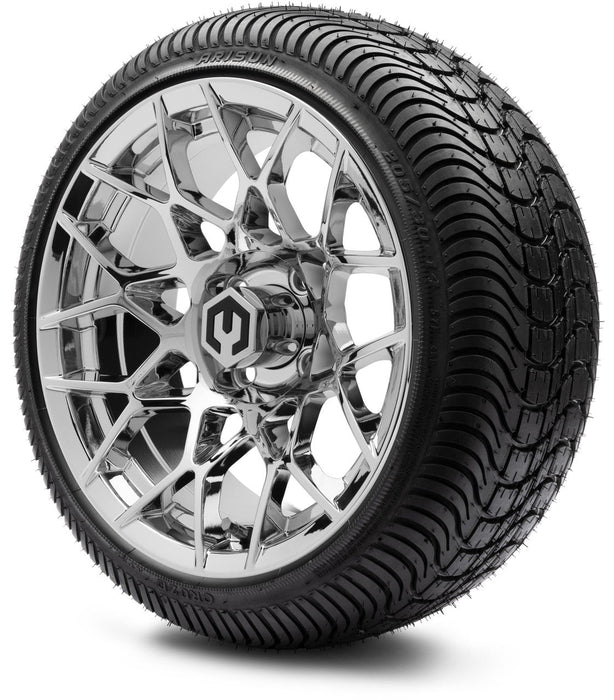 MODZ 14' Blitz Chrome - Tire and Wheel Combo