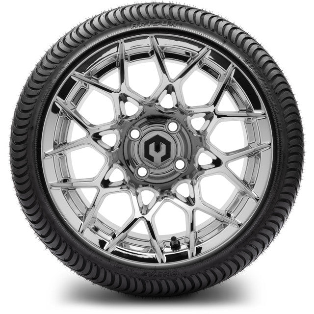 MODZ 14' Blitz Chrome - Tire and Wheel Combo