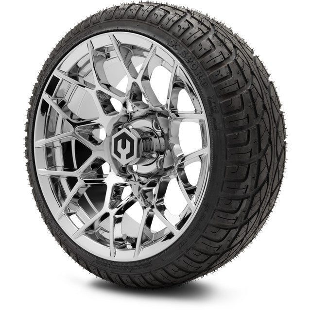 MODZ 14' Blitz Chrome - Tire and Wheel Combo