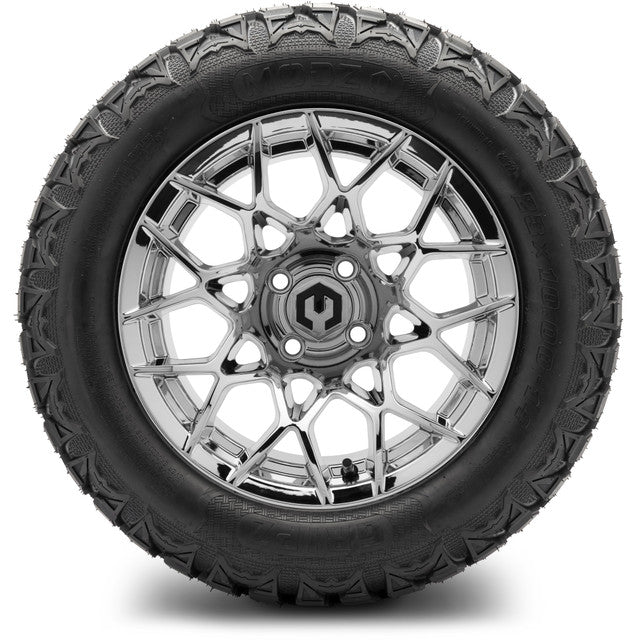 MODZ 14' Blitz Chrome - Tire and Wheel Combo
