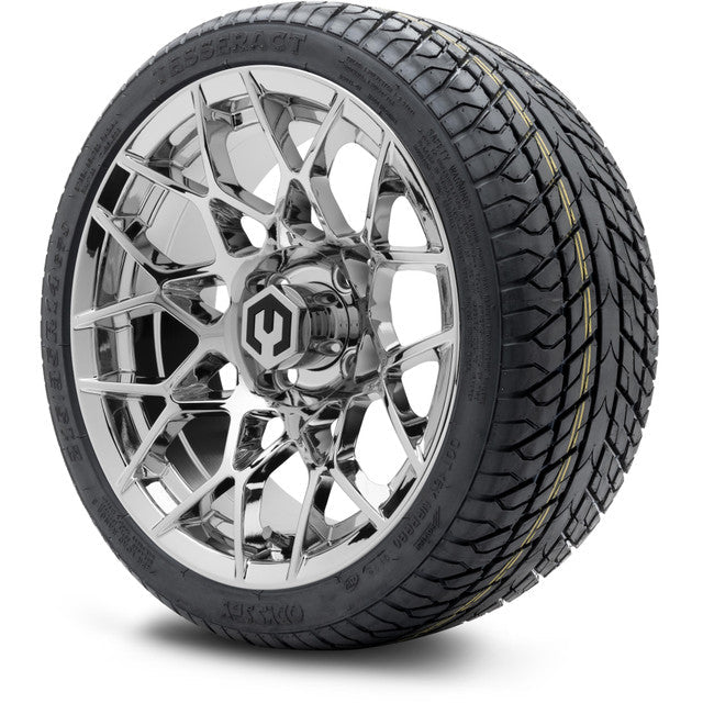 MODZ 14' Blitz Chrome - Tire and Wheel Combo