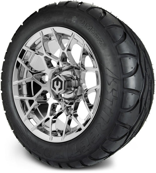 MODZ 14' Blitz Chrome - Tire and Wheel Combo