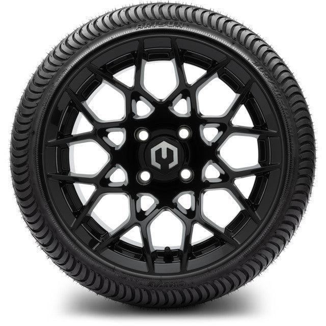 MODZ 14'  Blitz Glossy Black - Tire and Wheel Combo