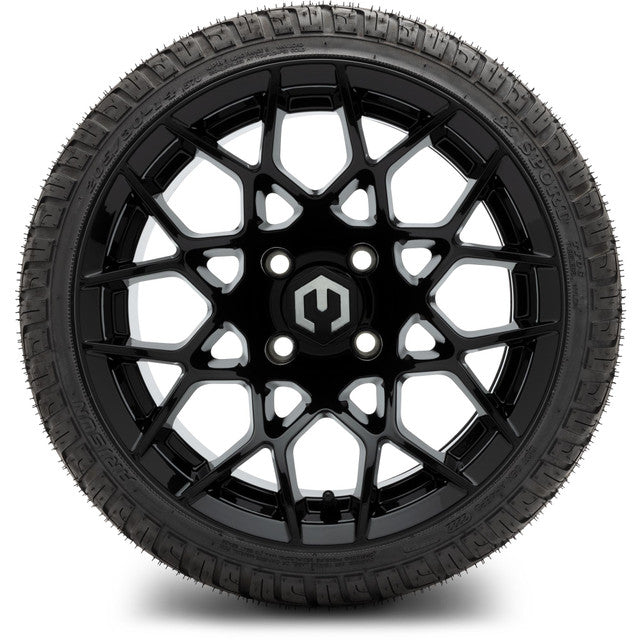 MODZ 14'  Blitz Glossy Black - Tire and Wheel Combo