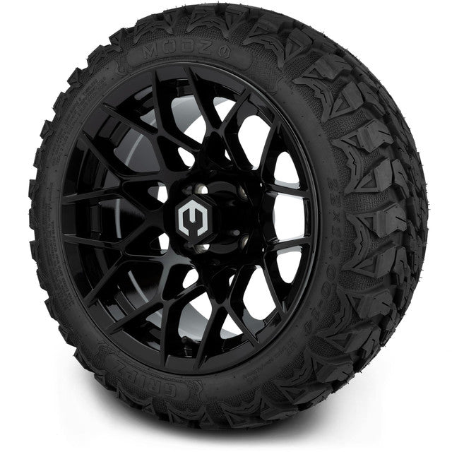 MODZ 14'  Blitz Glossy Black - Tire and Wheel Combo