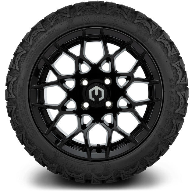 MODZ 14'  Blitz Glossy Black - Tire and Wheel Combo