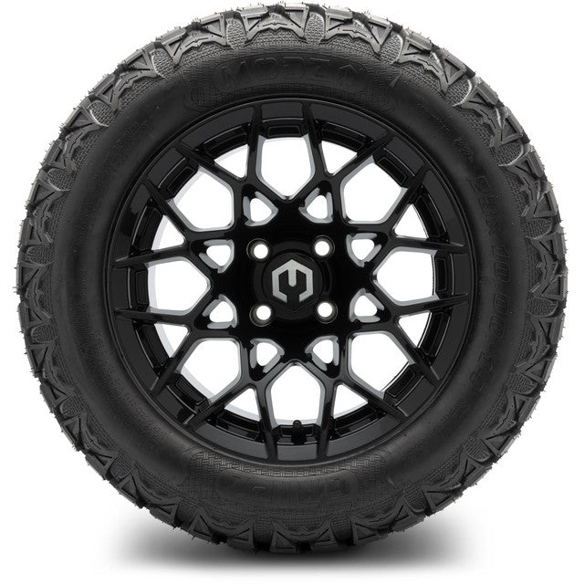 MODZ 14'  Blitz Glossy Black - Tire and Wheel Combo