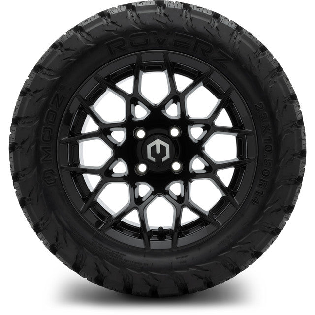 MODZ 14'  Blitz Glossy Black - Tire and Wheel Combo