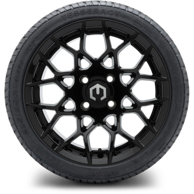 MODZ 14'  Blitz Glossy Black - Tire and Wheel Combo